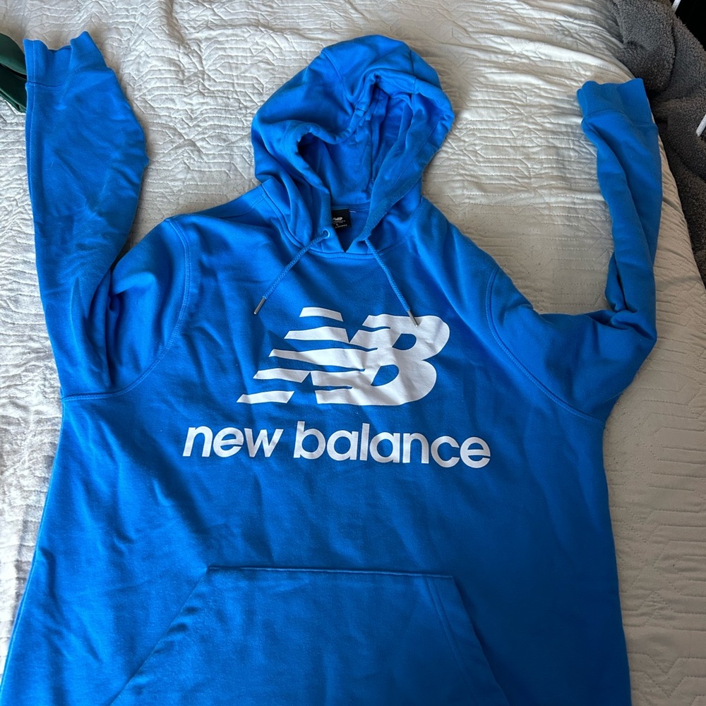 New Balance Vibrant Blue Hoodie